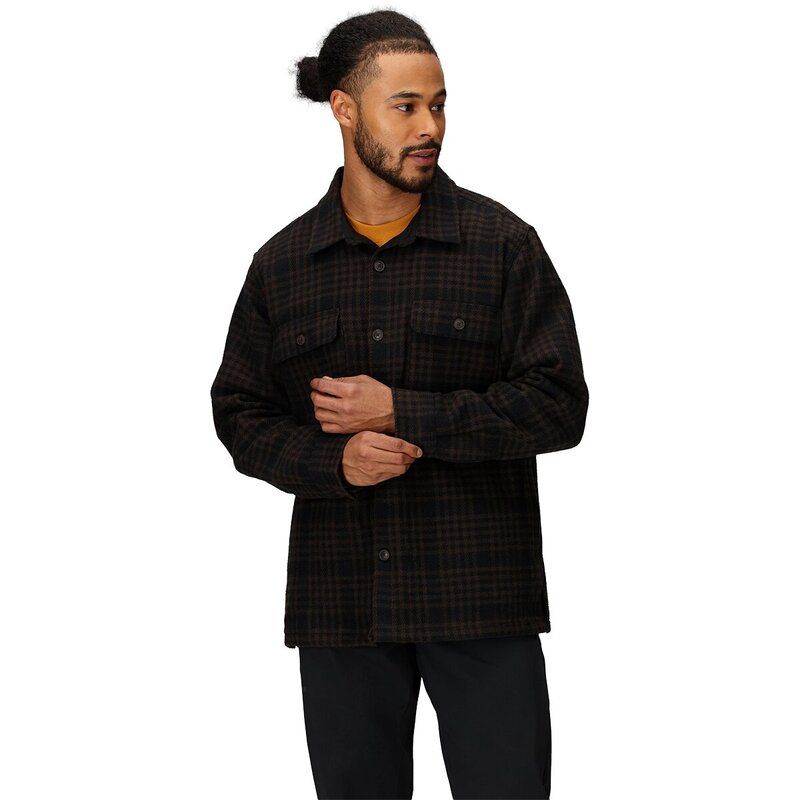 マーモット メンズ トップス シャツ Marmot Pinecrest Heavyweight Flannel Overshirt Mens Black ブラック 29,452円