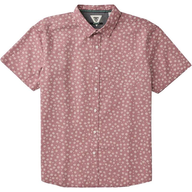 ヴィスラ メンズ トップス シャツ 半袖 Vissla Bongo Circleco ShortSleeve Shirt Mens Rose