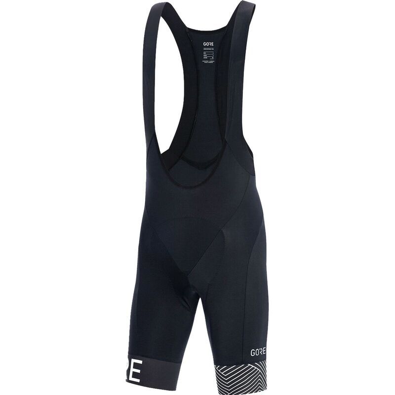 ゴアウェア メンズ ボトムス ハーフパンツ・ショーツ GOREWEAR C5 Optiline Bib Short Mens BlackWhite ホワイト 12,395円