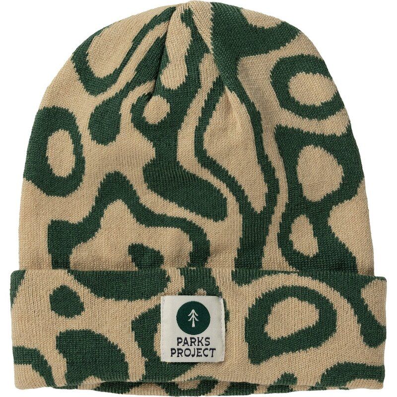 パークスプロジェクト メンズ アクセサリー 帽子 Parks Project Yellowstone Geysers Beanie Green And Natural グリーン