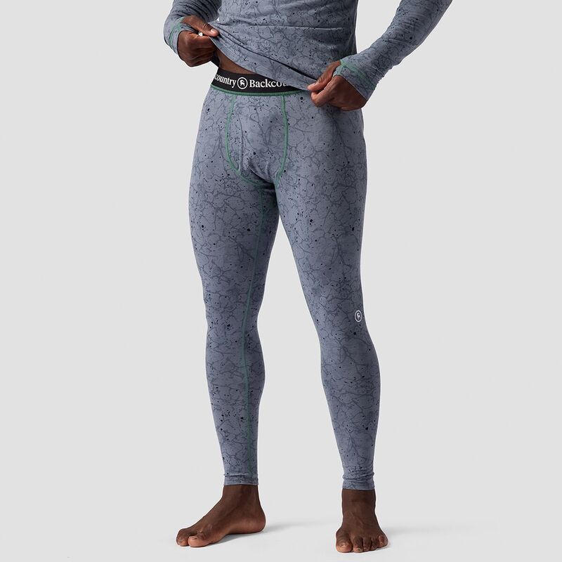 バックカントリー メンズ ボトムス カジュアルパンツ Backcountry Cedars RWS Merino LtWt Baselayer Bottom Mens Turbulence Zastr