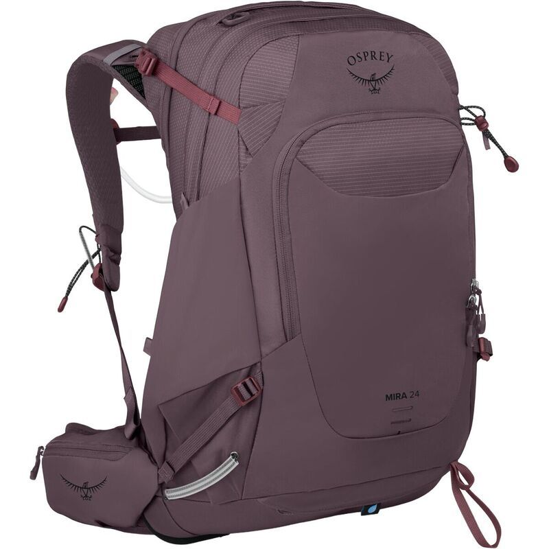オスプレーパック レディース バッグ バックパック・リュックサック Osprey Packs Mira 24L Hydration Pack Womens Graphite Purple グラファイト