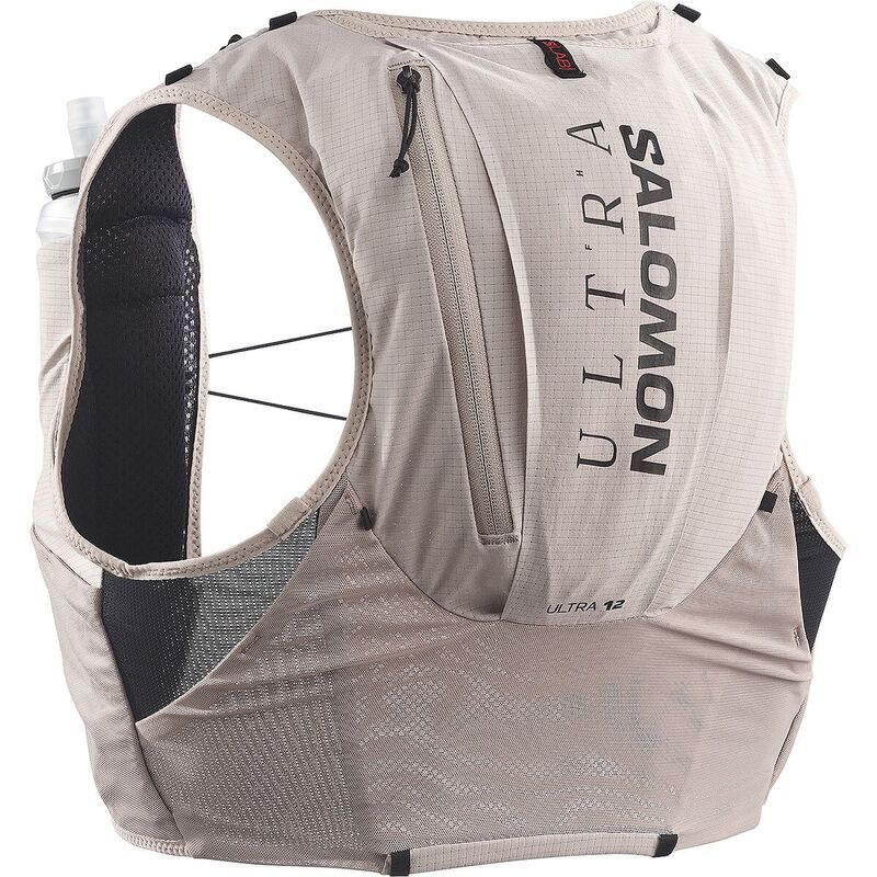 サロモン メンズ バッグ バックパック・リュックサック ベスト Salomon SLab Ultra 12L Set Hydration Vest GoatBlack ブラック 38,870円