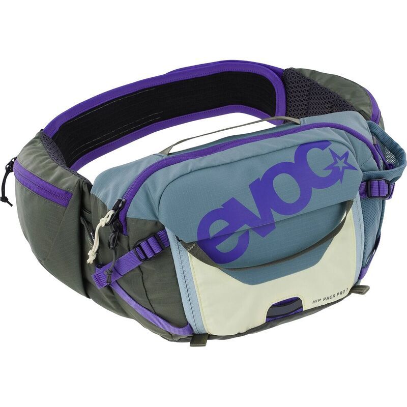 イーボック メンズ バッグ バックパック・リュックサック Evoc Hipack Pro 3 Steel Violet Dark Olive オリーブ