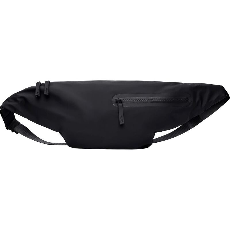 レインズ メンズ バッグ Rains Dash Bum Bag W3 Black ブラックトートバッグ
