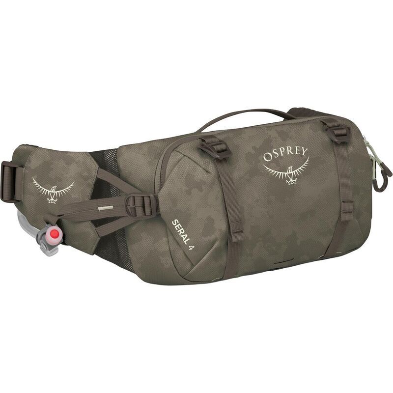 オスプレーパック メンズ バッグ バックパック・リュックサック Osprey Packseral 4L Hydration Pack Pediment Grey Dust Print グレー