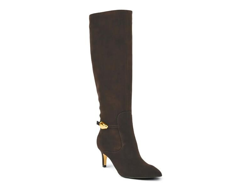 ナインウェスト レディース シューズ ブーツ・レインブーツ Nine WestSalla Boot Dark Brown ブラウン