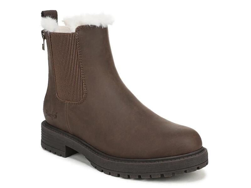 ブローフィッシュマリブ レディース シューズ ブーツ・レインブーツ チェルシーブーツ チェルシー Blowfish MalibuAmora Cozy Chelsea Boot Dark Brown ブ