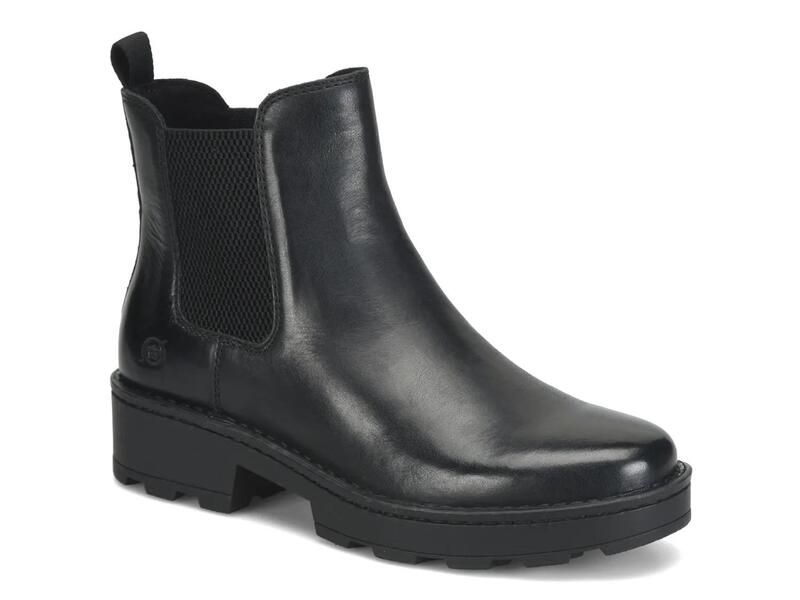 ボーン レディース シューズ ブーツ・レインブーツ チェルシーブーツ チェルシー BornVerona Waterproof Chelsea Boot Black Leather ブラック 36,270円