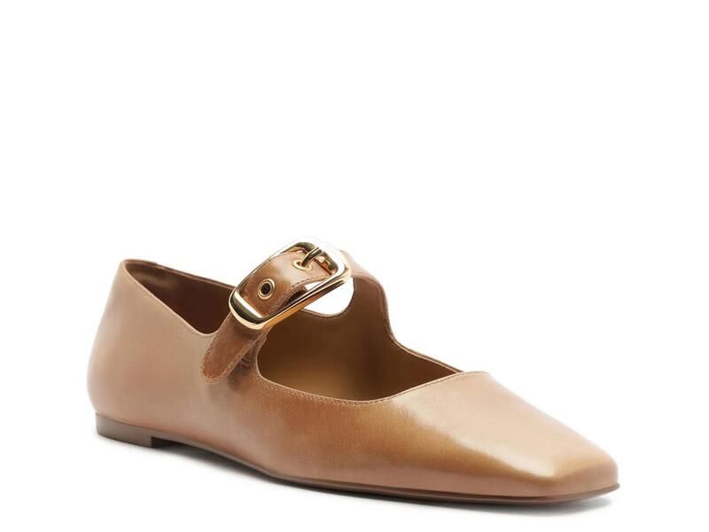 アレッツォ レディース シューズ パンプス AREZZOElena Ballet Flatan タン