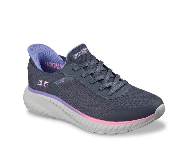 スケッチャーズ レディース シューズ スニーカー SkechersHands Free Slipins BOBSport Squad Chaos Ombre Paradise Sneaker Wome