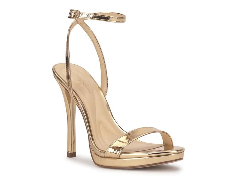 ジェシカシンプソン レディース シューズ サンダル Jessica SimpsonDivra Sandal Gold Metallic ゴールド