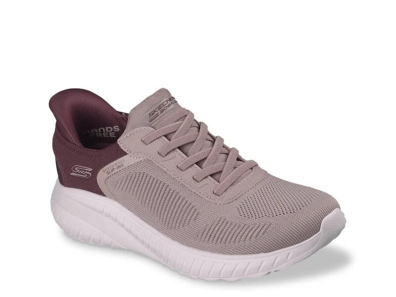スケッチャーズ レディース シューズ スリッポン・ローファー スニーカー SkechersHands Free Slipins BOBSport Squad ChaoslipOn Sneaker Wo