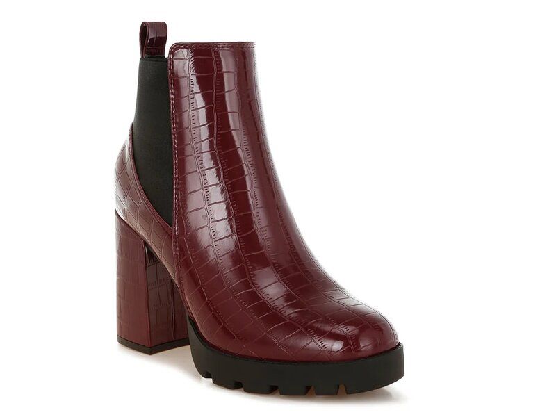 ロンドンラグ レディース シューズ ブーツ・レインブーツ プラットフォーム ブーツ London Rag Foxy Platform Bootie Burgundy バーガンディ 13,724円
