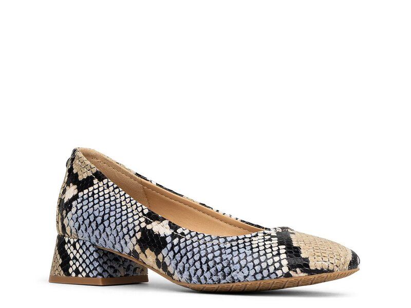 ドナルドプリネール レディース シューズ パンプス Donald Plinerya Pump Multicolor Snake Print Leather マルチカラー