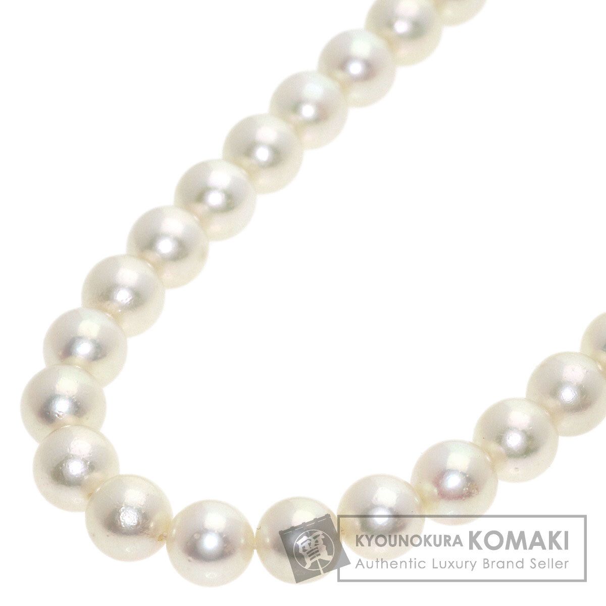 MIKIMOTO ミキモト パール 真珠 ネックレス SV レディース [中古]