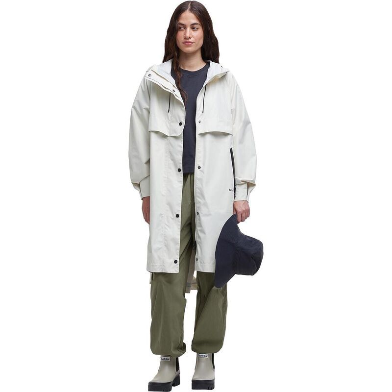 バブアー レディース アウター ジャケット・ブルゾン パーカー Barbour Jayla Waterproof Parka Womens Salt