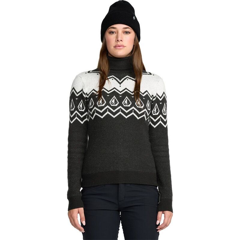 ボルコム レディース アウター ニット・セーター Volcom Fireside Sweater Womens Black ブラック 9,344円