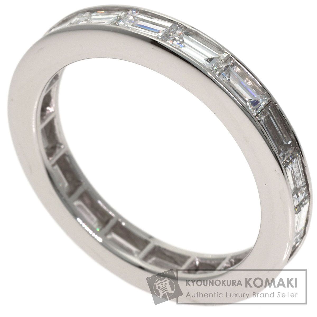 HARRY WINSTON ハリーウィンストン フルエタニティ バケット ダイヤモンド リング・指輪 PT950 レディース [中古]