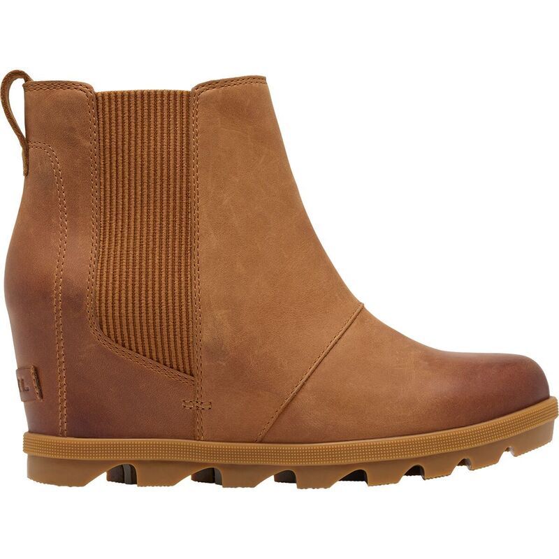 ソレル レディース シューズ ブーツ・レインブーツ チェルシー SOREL Joan Rhapsody Chelsea Wedge Boot Womens VelvetanGum 2 タン