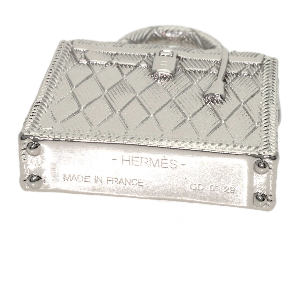 HERMES エルメス キュリオジテ ケリー ペンダントトップ 金属製