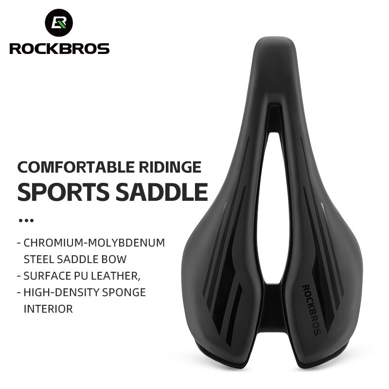 Rockbros 超軽量自転車サドル 中空 通気性 MTB ロードバイク