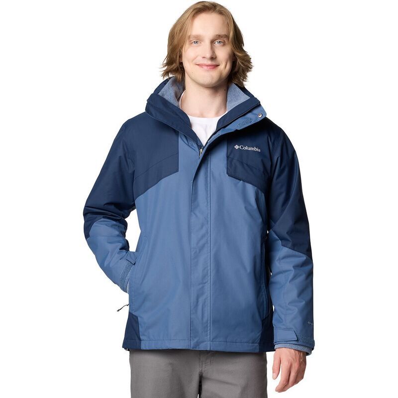 コロンビア メンズ アウター ジャケット・ブルゾン フリース ジャケット Columbia Bugaboo III Fleece Interchange Jacket Mens Dark Mounta