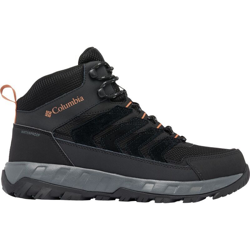 コロンビア メンズ シューズ スニーカー ブーツ Columbia Strata Trail WP Hiking Boot Mens BlackOwl ブラック