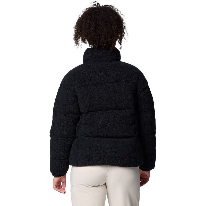 コロンビア レディース アウター ジャケット・ブルゾン Columbia Puffect Sherpa Jacket Womens Black ブラック