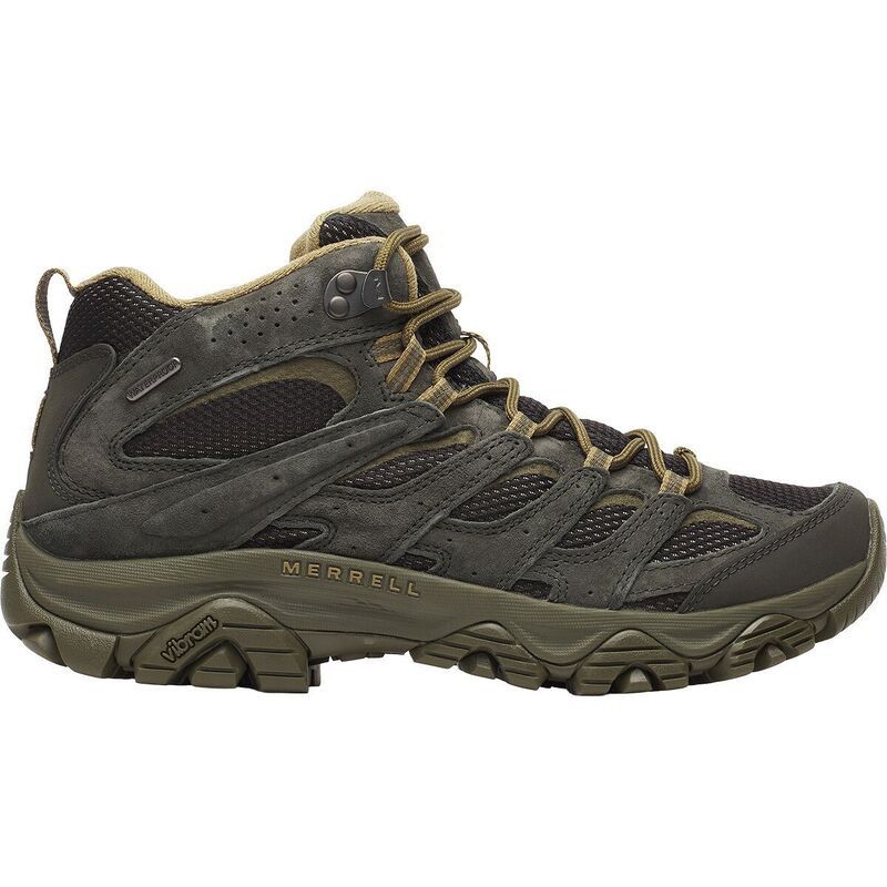 メレル メンズ シューズ ブーツ・レインブーツ Merrell Moab 3 Mid Waterproof Hiking Boot Mens BlackBeluga ブラック