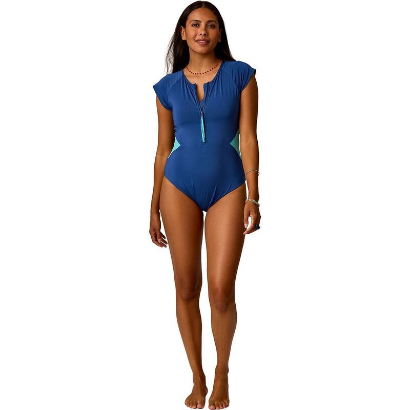 カーブデザイン レディース 水着 上下セット Carve Designs All Day OnePiece Swimsuit WomensetsailAquamarine