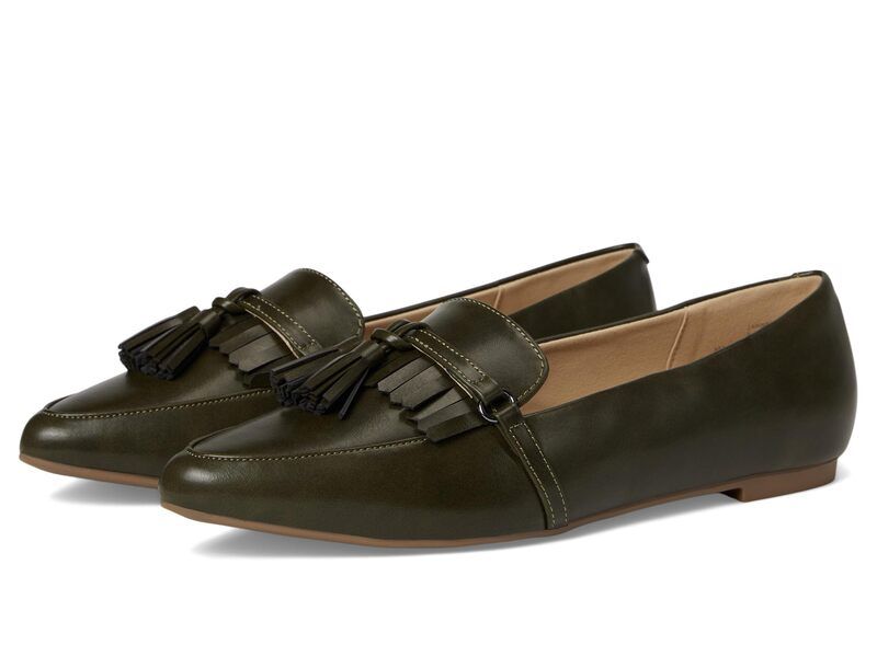 ジュルネ コレクション レディース シューズ スリッポン・ローファー Journee Collection Jannah Olive オリーブ