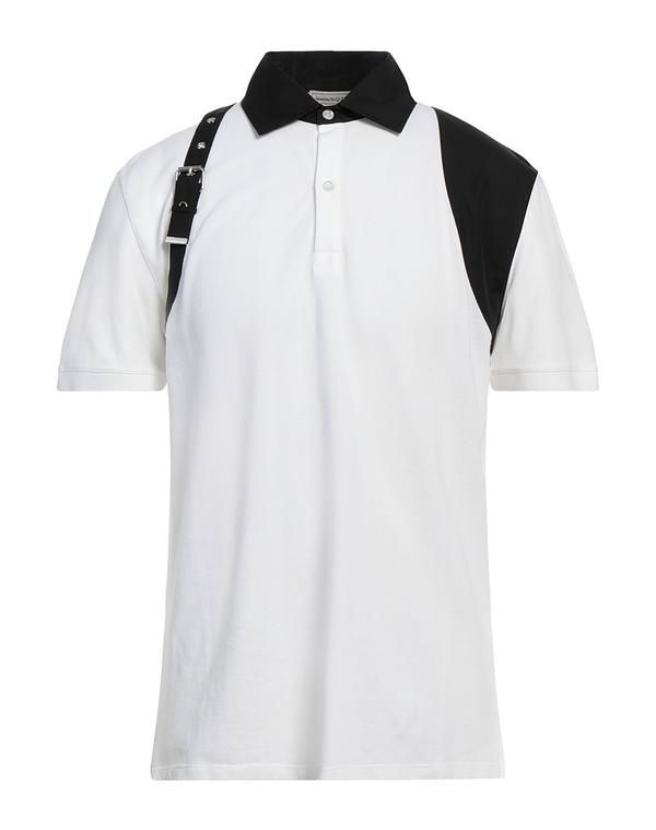 マックイーン メンズ トップス ポロシャツ MCQUEEN ポロシャツ White ホワイト 56,540円