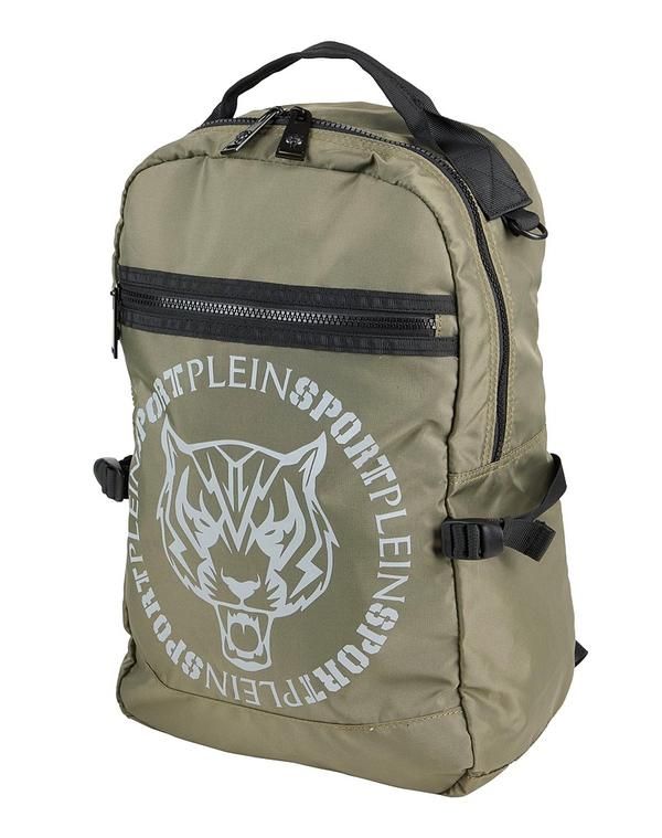 プレイン スポーツ メンズ バッグ バックパック・リュックサック PLEIN SPORT バックパック Military Green グリーン