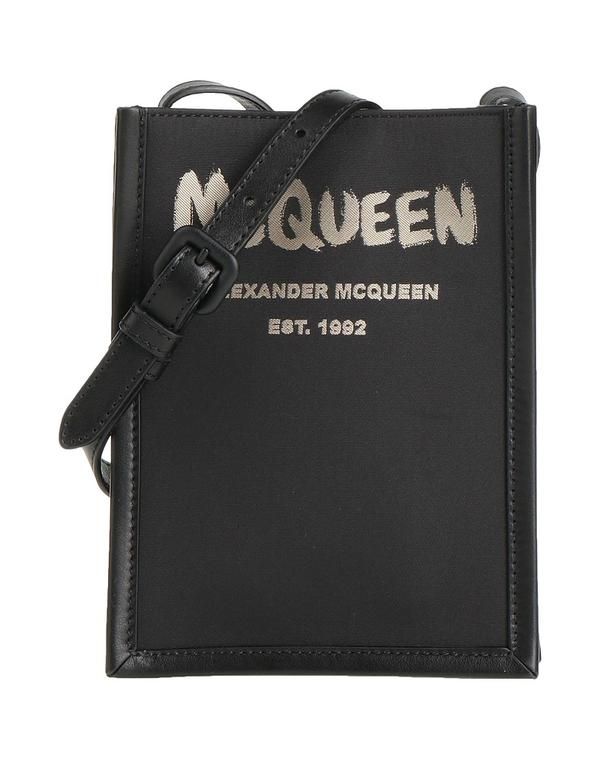 マックイーン メンズ バッグ MCQUEEN クロスボディバッグ Black ブラック