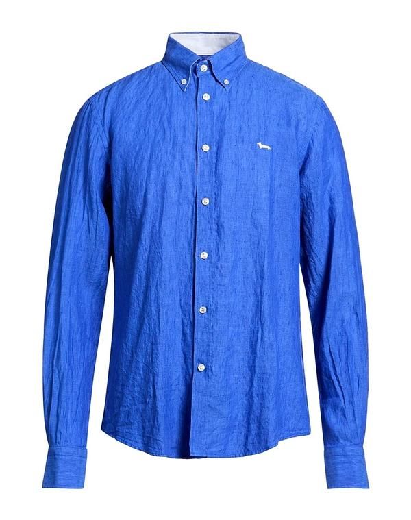 ハーモント ブレイン メンズ トップス シャツ HARMONT BLAINE リネンシャツ Blue ブルー 27,820円