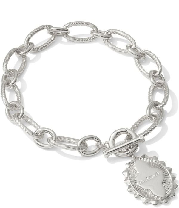 ケンドラスコット レディース アクセサリー ブレスレット・バングル・アンクレット Kendra Scott Mama Link Chain Bracelet Silver シルバー 15,000円