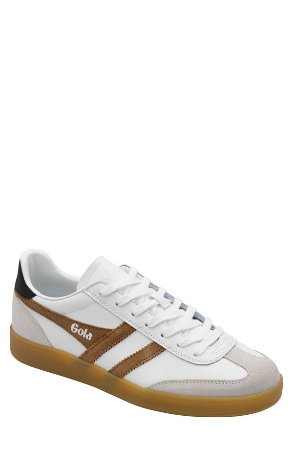 ゴラ メンズ シューズ スニーカー Gola Viper Sneaker White Tobacco Black Gum ホワイト