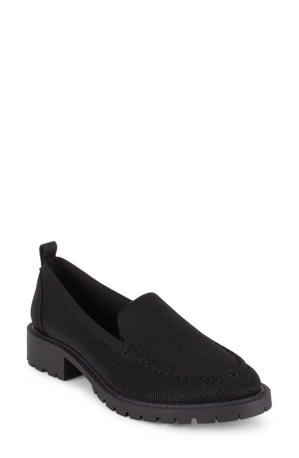 タハリ レディース シューズ スリッポン・ローファー ニット Tahari Siena Knit Loafer Black ブラック