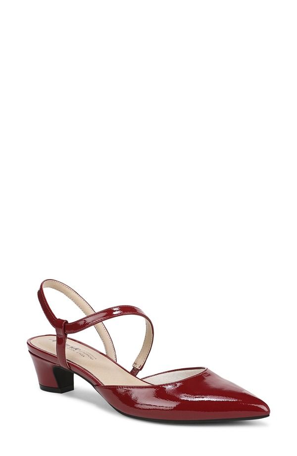 ライフストライド レディース シューズ パンプス ミニ LifeStride Minimalist Pointed Toe Pump Dark Wine ワイン