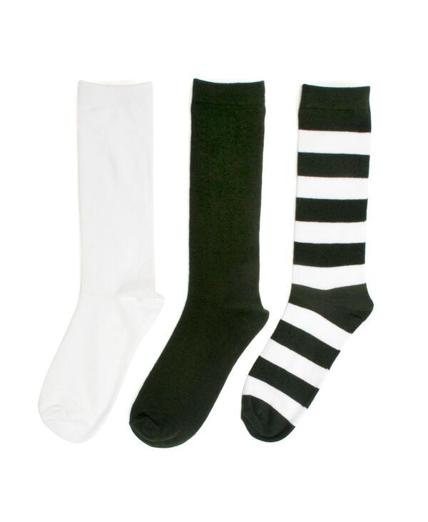 ムクルクス メンズ アンダーウェア 靴下 MUK LUKS Mens Unisex 3 Pack Sport Crew Socks Grnwhite ホワイト