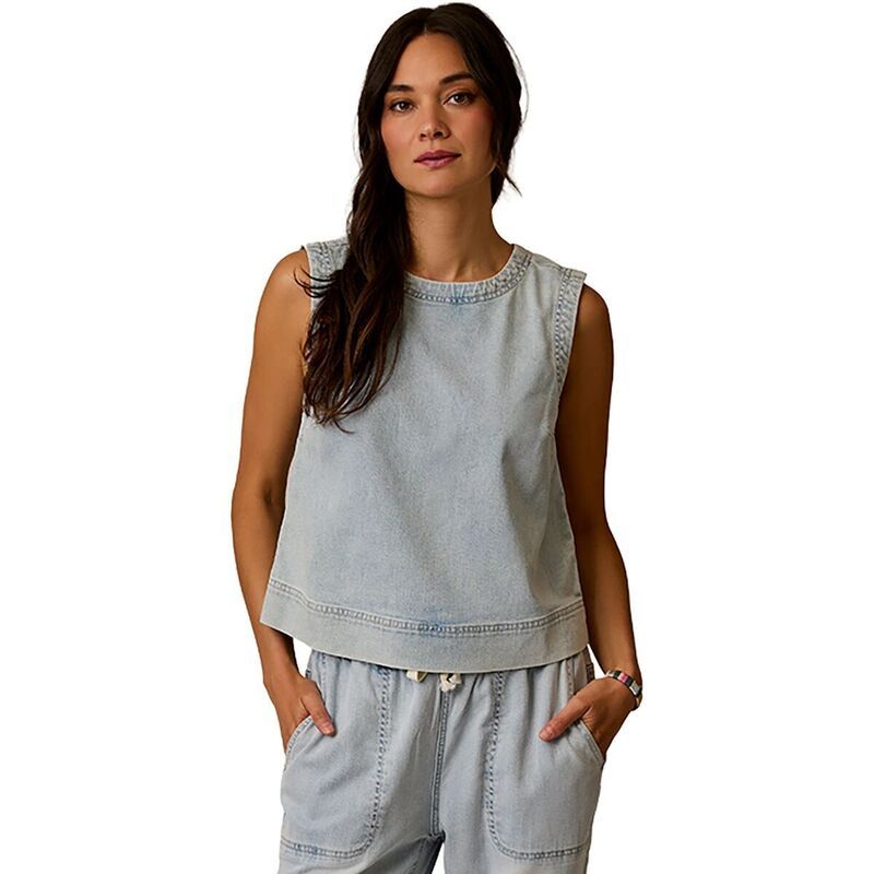 カーブデザイン レディース トップス タンクトップ デニム Carve Designsusie Denim Tank Top Womensavannah デニム