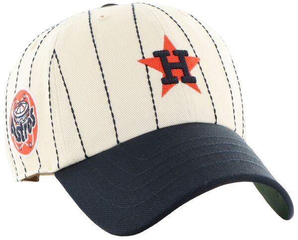 フォーティーセブン メンズ アクセサリー 帽子 47 Adult Houston Astros Cream Cooperstown Rawlings Clean Up Adjustable Hat N