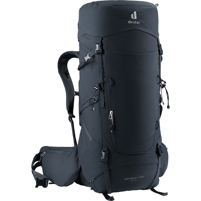 ドイター メンズ バッグ バックパック・リュックサック Deuter Aircontact Core 5010L Backpack Black ブラック