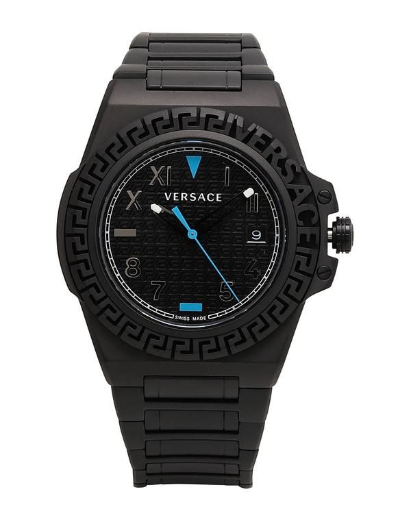 ヴェルサーチ メンズ アクセサリー 腕時計 VERSACE Black ブラック
