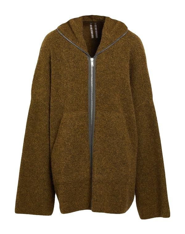リックオウエンス メンズ アウター カーディガン RICK OWENS Khaki カーキ 231,400円