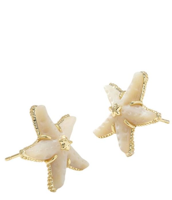 ケンドラスコット レディース アクセサリー ピアス・イヤリング Kendra Scott Parker Pearl Starfish Stud Earrings Gold Natural Mother