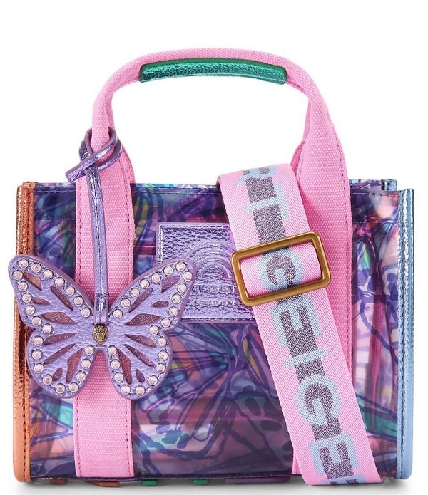 カートジェイガーロンドン レディース バッグ Kurt Geiger London Vinyl XSouthbank Tote Bag Lilac ライラック