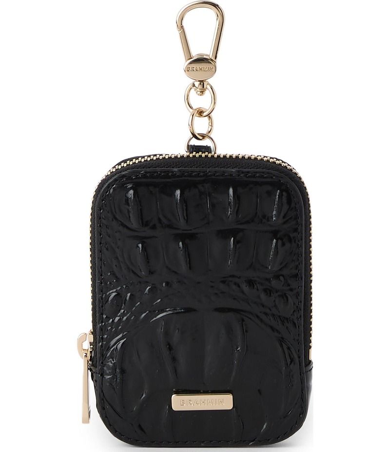 ブランミン レディース アクセサリー 財布 BRAHMIN Melbourne Collection Katelynn ZipAround Pouch Black ブラック