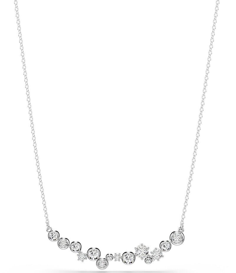 スワロフスキー レディース アクセサリー ネックレス・チョーカー レース Swarovski Constella Mixed Cut Crystal Short Pendant Necklace Si